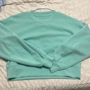 Lululemon perfectly oversized cropped crew
